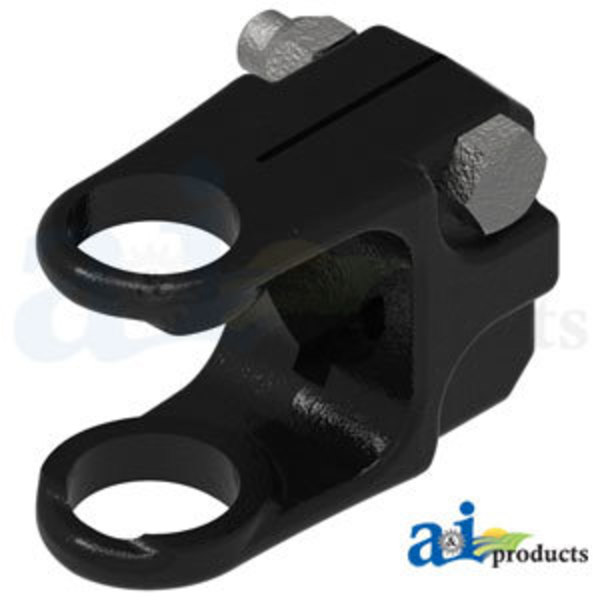 A & I Products Implement Clamp Yoke (w/ Bolt Hole & Set Screw) 3" x2" x1.5" A-807-0616